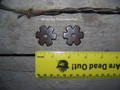 Rowels - 6 Point -Blunt Star (1 1/4") with Cotter and Pins