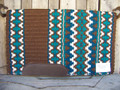 Custom Kiva Show Blanket - 40x34 (Chestnut Brown Base)