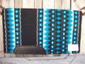 Custom Domino Show Blanket - 40x34 (Black Base) #103