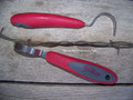 Hoof Pick - TailWrap Ergonimical (Raspberry/Gey)