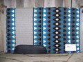 Custom Taos Trail Show Blanket - 40x34 (Gray Base)