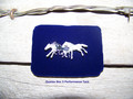 Stock Pin - Three Horse Platinum Plate