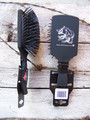 Long Tooth Grooming Brush - Black