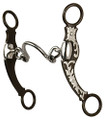 Bit - Floral Ported Chain Bit