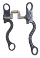 Bit - Black Satin Cavalry Articulated Bit