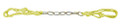Curb Chain - 7 Link with Nylon Ties