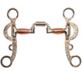 Bit - German Silver with Square Port Correction Mouth
