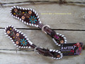 Spur Straps - Painted Floral Vine (Youth) by Rafter T Ranch Company