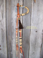 Headstall - Rawhide Braid One Ear (Light Oil)