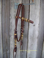 Headstall - Rawhide Braid Browband (Dark Oil)