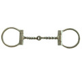 Bit - Offset Brushed SS Twisted Snaffle