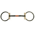 Bit - Black Satin w/German Silver Trim, Billy Allen Style Mouth