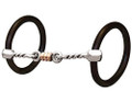 Bit - Bob Avila Three Piece Twisted Wire Snaffle