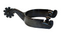 Spurs - Black Satin Plain Reining