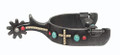 Spurs - Southwest Collection Dark Grey Steel Cross (Ladies)