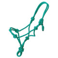 Halter - Tough-1 Miniature Poly Rope Tied (Teal - Medium)