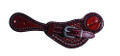 Spur Straps - Dotted Buckaroo Basketweave