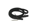 Reins - Quiet Control Single Roping Rein (Black)