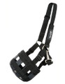 Grazing Muzzle - Poly/Nylon with Halter (Large Horse/Black)