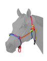 Halter - Tough-1 Miniature Poly Rope Tied (Rainbow)