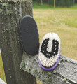Brush - Boar Bristle Small Oval (Assorted Colors) by Tail Tamer