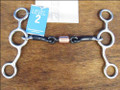 Bit - Junior Cow Horse Roller Gag Bit (5 3/8")