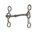 Bit - Equisential Short Shank Twisted Wire Snaffle (Professional Choice)