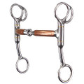 Bit - Tom Thumb, 1/2" Copper Snaffle (Reinsman)
