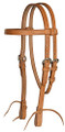Headstall - Pony Harness Leather (5/8") by Reinsman