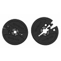 Bit Guards - Easy Button, Black, Pair