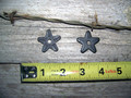 Rowels - 5 Point Star - Antique (1.25") with Cotter and Pins