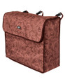 Blanket Storage Bag (Tooled Brown Leather)