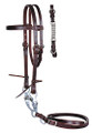 Headstall - Complete Latigo Leather 5/8" Pony Bridle Set by Reinsman