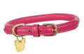 Dog Collar - Digby & Fox Rolled Leather (Assorted Colors)