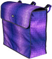 Blanket Storage Bag (Purple Chevron)