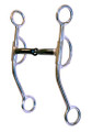 Bit - Double Rein Stainless Steel with Copper Inlay