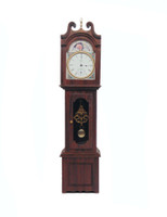  1:12  Solid Walnut Grandfather Clock - BCLO-1011