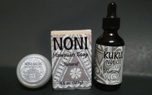 Kukui Nut Oil and Noni Skin Care Set