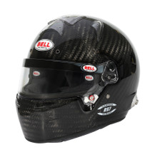 Based on the innovative HP7 design and featuring an ultra-lightweight carbon shell, the RS7 Ultra provides racers with unmatched comfort, aerodynamic performance and energy absorbing capacities. The sleek, aerodynamic design features an advanced ventilation system with 14 air intake and extraction channels for maximum airflow and ventilation and comes equipped with a Double Screen Anti-Fog (DSAF) visor and Bell Racing Smart Lock Mechanism for optimal visibility and security. Snell SA2025 Certification