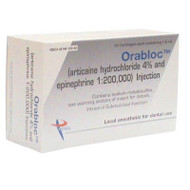 [2101052] Orabloc Articaine Anesthetic Cartiridges, Epinephrine 1:200,000