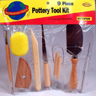 AT Pottery Tool Kit - 9 Tools - Kemper ATPTK9