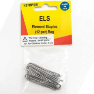 Element Staples (12 per package) - Kemper ELS