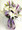 Eligant Purple Pretty Floral Arrangement with vase
