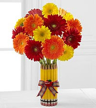 School Gerber Bouquet