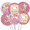 1/2 Dozen It's A Girl Balloon Bouquet