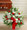 Red and White Fresh Sympathy Arrangement