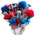 Patriotic Baseball Candies 