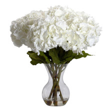 White Large Hydrangea