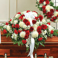 Cherished Memories Casket Cover