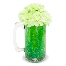 FRESH CUT FLOWERS IN MUG 